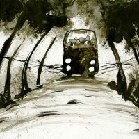 Autobus op de Congoberg