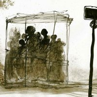 Autobus op de Congoberg