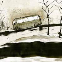Autobus op de Congoberg